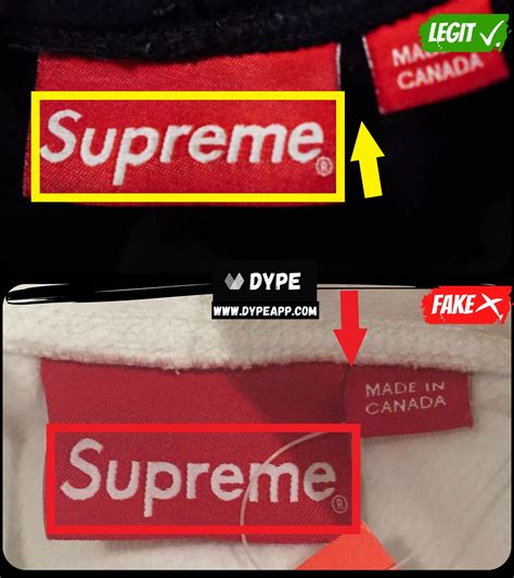 fake zupreme shoes|how to identify a fake supreme.